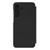 Capa flip Samsung Galaxy S25 FE 6,7 polegadas preto monocromático