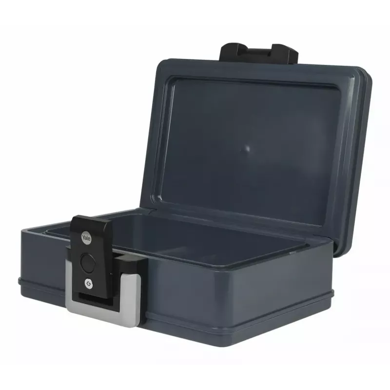 Cofre portátil Yale YFWC/155/KB1 6,9 L cinzento 2 chaves