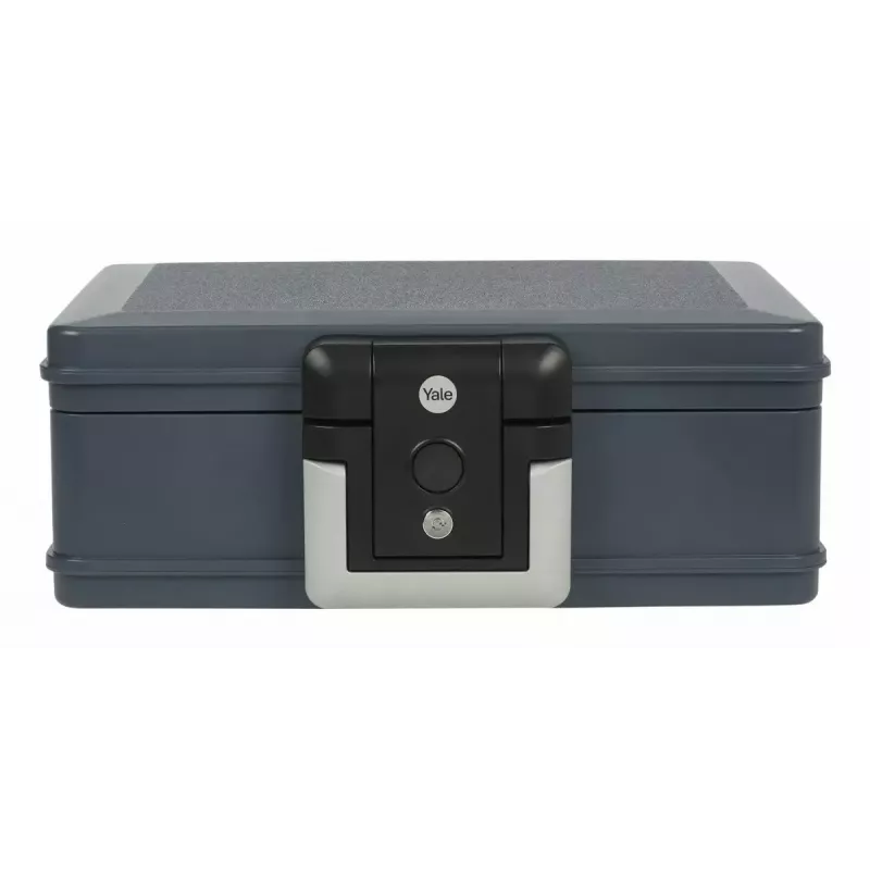Cofre portátil Yale YFWC/155/KB1 6,9 L cinzento 2 chaves
