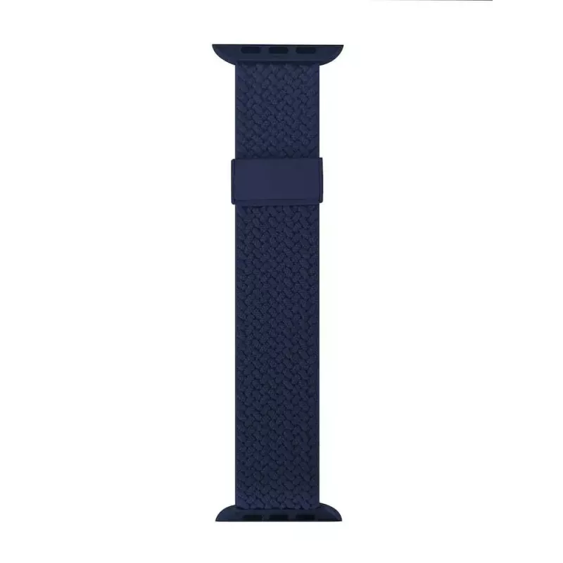 Pulseira para relógio Apple PURO PUAW44LOOPDKBLUE tecido 220 mm