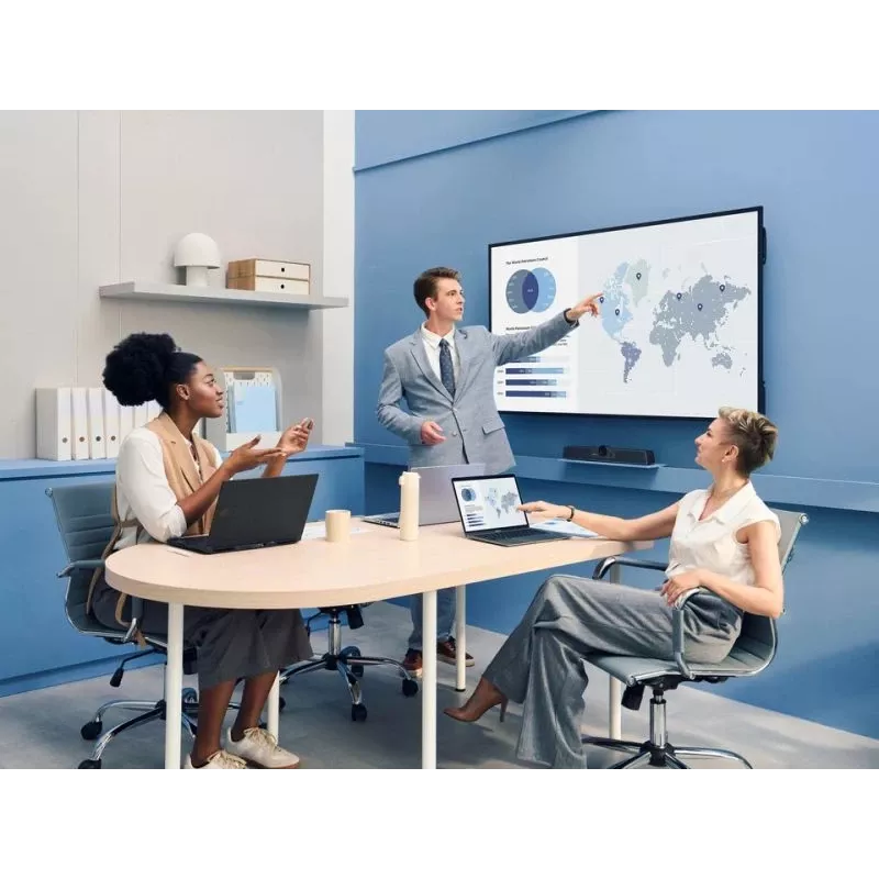 Ecrã comercial 4K profissional de 98 polegadas VIEWSONIC CDE9831-1C, 3840x2160, 500 cd/m², Android 14, 24/7