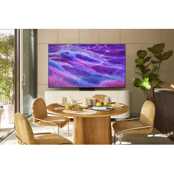 TV QLED Samsung GQ65QN80FAUXZG 65 polegadas Neo QLED Mini-LED UltraHD/4K, 100Hz, PVR, preto