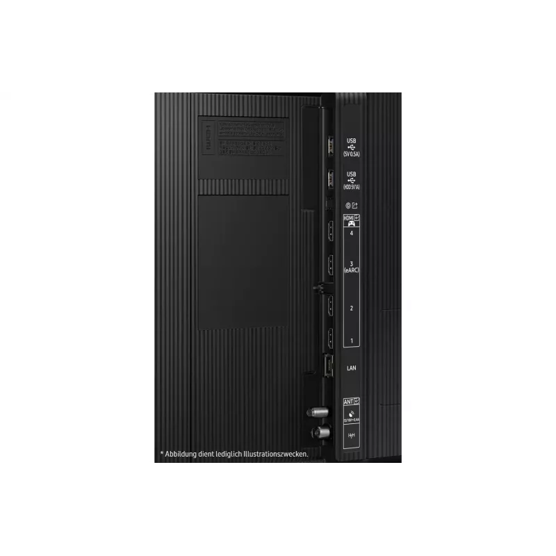 TV QLED Samsung GQ65QN80FAUXZG 65 polegadas Neo QLED Mini-LED UltraHD/4K, 100Hz, PVR, preto