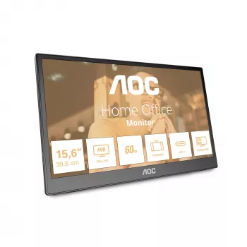 AOC 16T3EA TV/Monitor portátil preto 39,6 cm (15,6