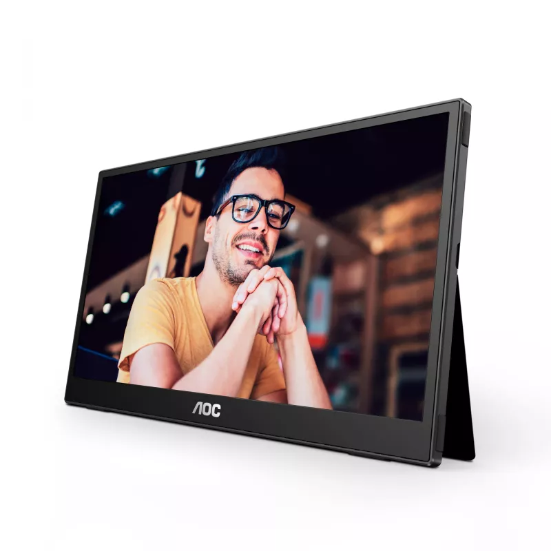 AOC 16T3EA TV/Monitor portátil preto 39,6 cm (15,6