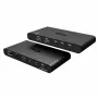 Estação de acoplamento KVM i-tec para 2 hosts HDMI, interface host USB-C, PD 2×100W, 4K@60Hz, 2×USB-A