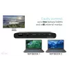 Estação de acoplamento KVM i-tec para 2 hosts HDMI, interface host USB-C, PD 2×100W, 4K@60Hz, 2×USB-A