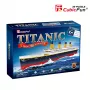CubicFun T4011H Titanic Big puzzle 3D, 113 peças