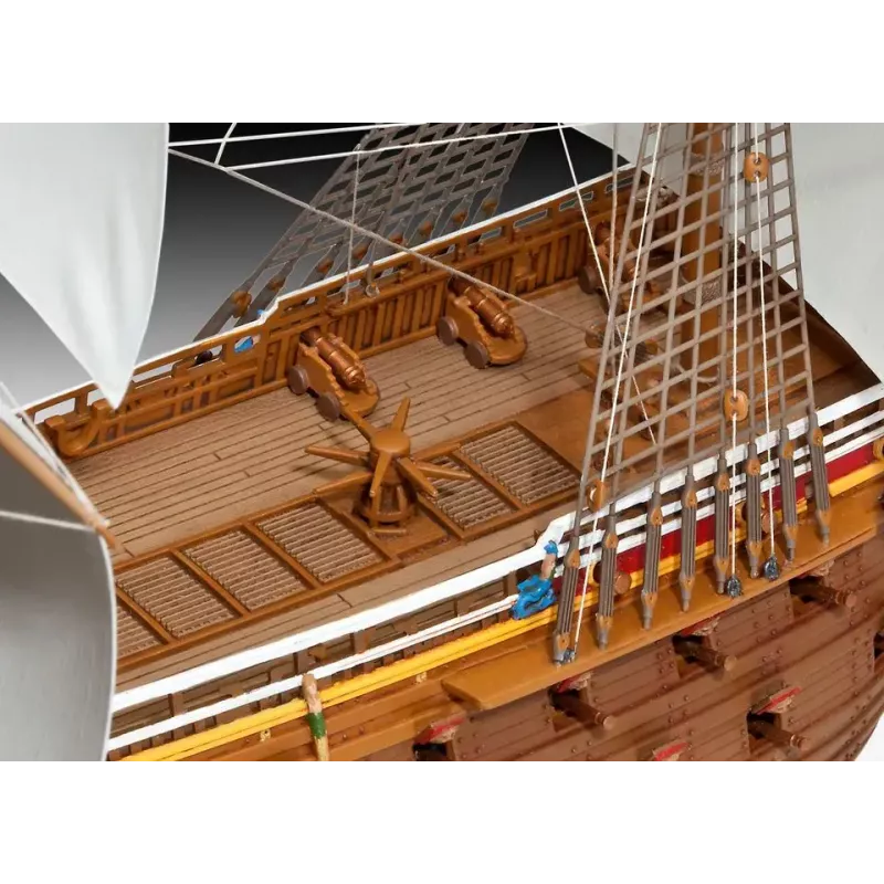 Revell 05414 navio real sueco VASA kit de montagem, 1:150, plástico, comprimento 45,5 cm