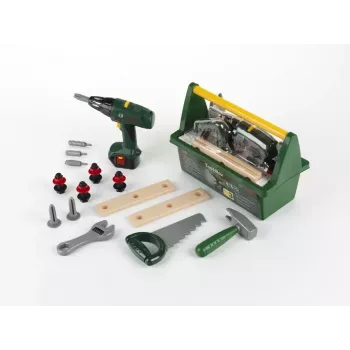 Theo Klein Bosch 8429 conjunto de caixa de ferramentas de brinquedo