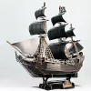 Puzzle 3D navio pirata 'Queen Anne's Revenge' modelo T4005H, kit de montagem em cartão CubicFun