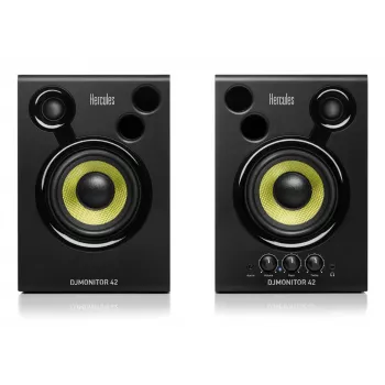 Altifalante DJ com fios Hercules DJMonitor 42 — 40 W RMS, 60–20000 Hz, preto