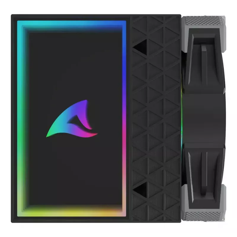 Arrefecedor de ar Sharkoon A60 RGB 12 cm 500–1800 rpm preto