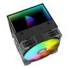 Arrefecedor de ar Sharkoon A60 RGB 12 cm 500–1800 rpm preto