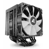 Arrefecedor de ar Sharkoon A60 RGB 12 cm 500–1800 rpm preto
