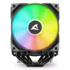 Arrefecedor de ar Sharkoon A60 RGB 12 cm 500–1800 rpm preto
