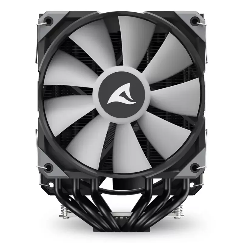 Arrefecedor de ar Sharkoon A60 RGB 12 cm 500–1800 rpm preto