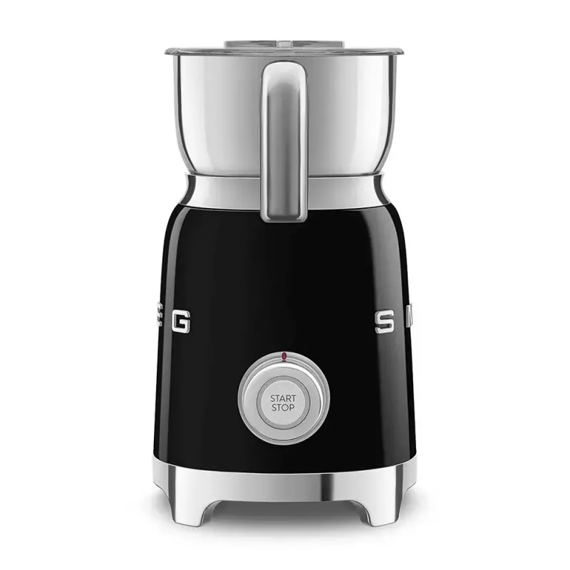 Espumador/aquecedor de leite Smeg MFF11BLEU automático preto 500W