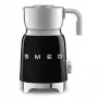 Espumador/aquecedor de leite Smeg MFF11BLEU automático preto 500W