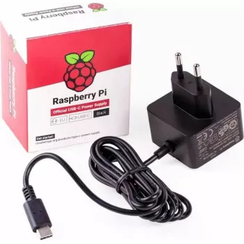 Fonte de alimentação Raspberry Pi RPI PS 15W BK EU