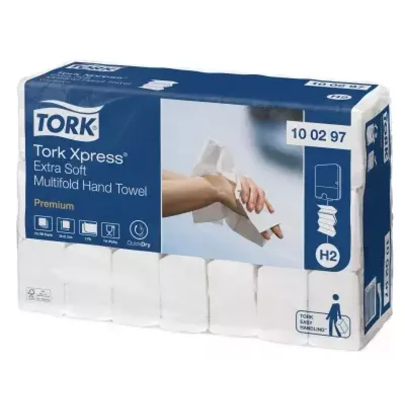Toalhas de papel Tork 100297 branco