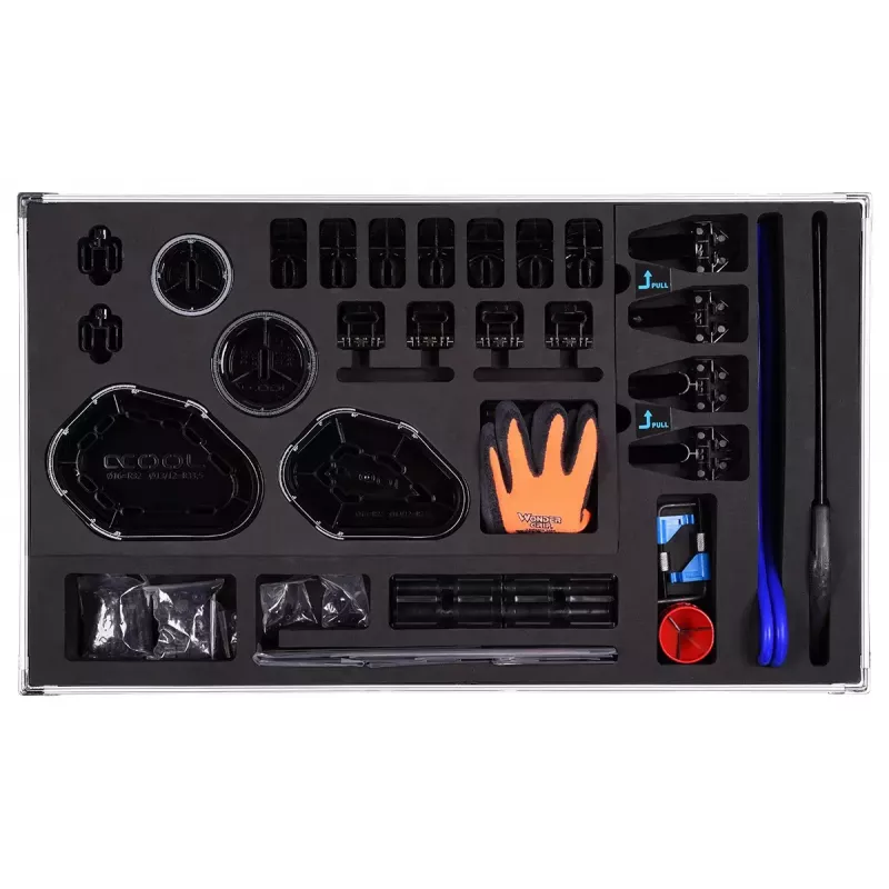 Alphacool Eiskoffer Professional Kit de dobragem e medição para Hardtube