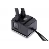 Kit de refrigeração líquida Alphacool Pro Aurora 420 CPU AIO 14 cm preto branco