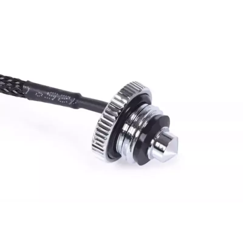 Sensor de temperatura Alphacool 17597 latão preto cromado 18mm 17mm