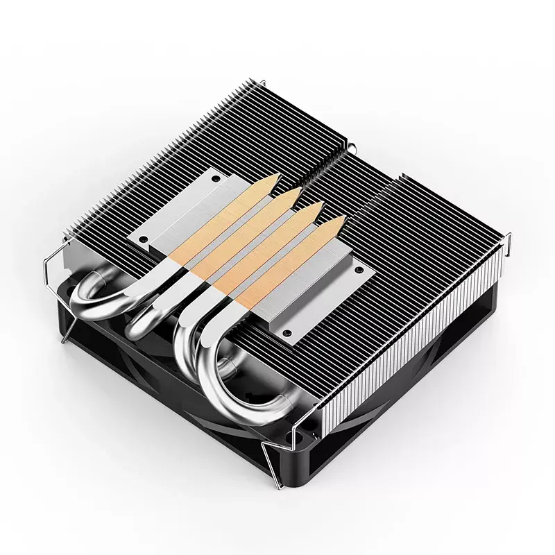 Dissipador de CPU Jonsbo HP-400S 9 cm preto rolamento hidráulico
