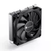 Dissipador de CPU Jonsbo HP-400S 9 cm preto rolamento hidráulico