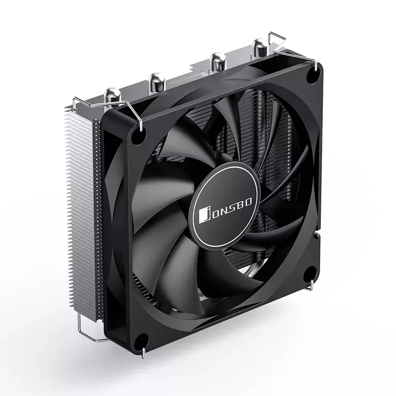 Dissipador de CPU Jonsbo HP-400S 9 cm preto rolamento hidráulico