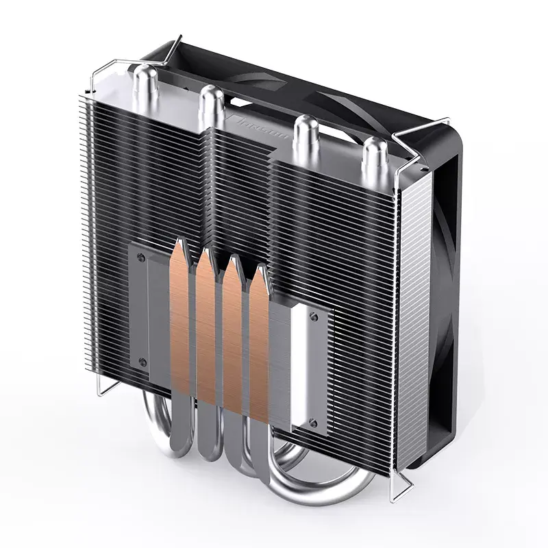 Dissipador de CPU Jonsbo HP-400S 9 cm preto rolamento hidráulico