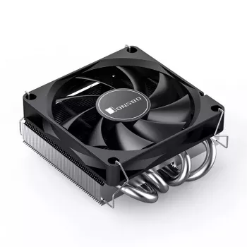 Dissipador de CPU Jonsbo HP-400S 9 cm preto rolamento hidráulico
