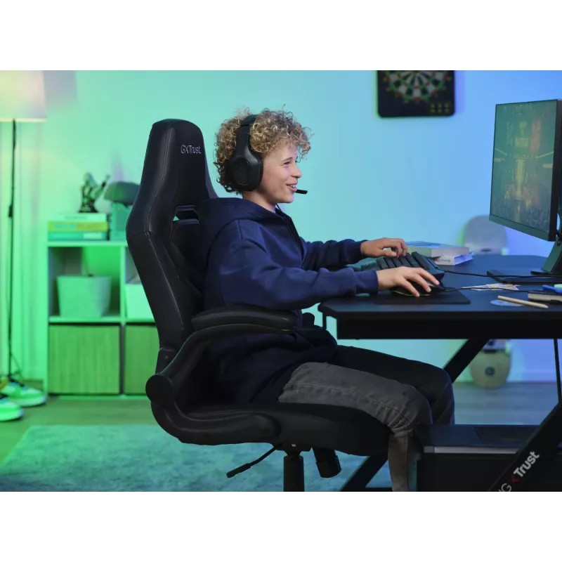 Cadeira gaming universal Trust GXT 703 RIYE Preta