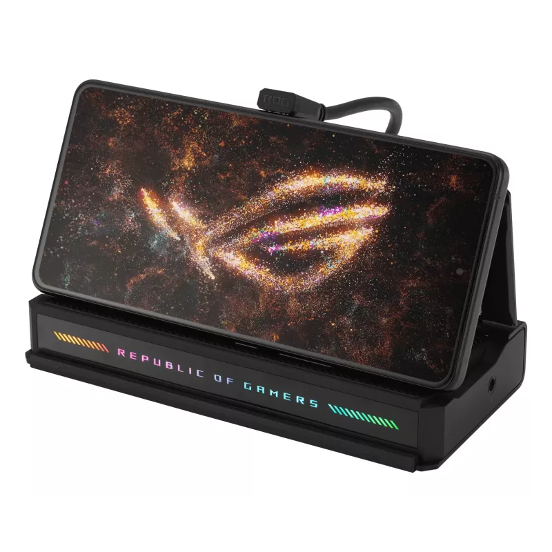 Docking station ASUS ROG Bulwark Dock 2025 DG300 USB Type-C, 1x RJ-45, 1x HDMI, preto, 160×74×25,5 mm