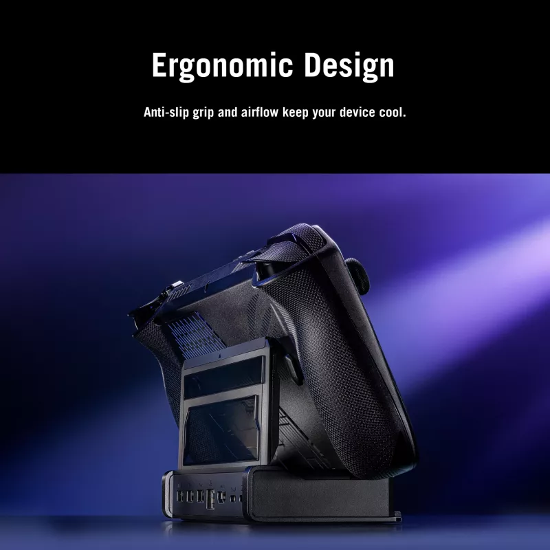 Docking station ASUS ROG Bulwark Dock 2025 DG300 USB Type-C, 1x RJ-45, 1x HDMI, preto, 160×74×25,5 mm