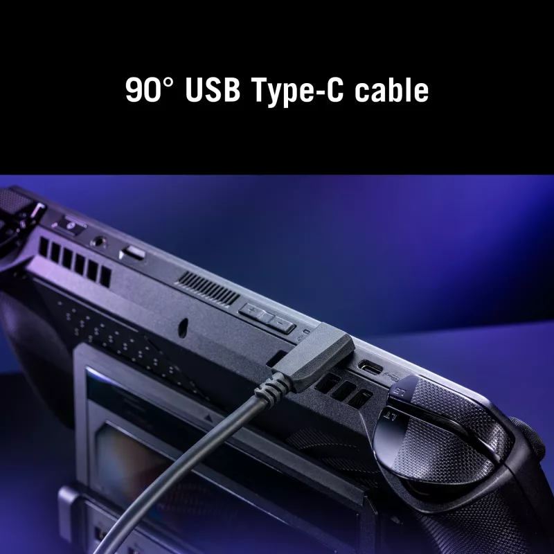 Docking station ASUS ROG Bulwark Dock 2025 DG300 USB Type-C, 1x RJ-45, 1x HDMI, preto, 160×74×25,5 mm