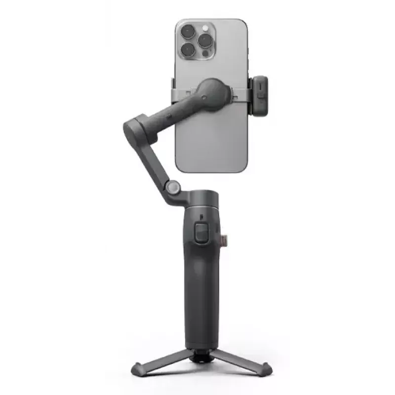 Estabilizador de câmara para smartphone DJI Osmo Mobile 8 — Preto, carga máxima 0,3 kg, bateria de 3350 mAh, 10 horas de autonomia