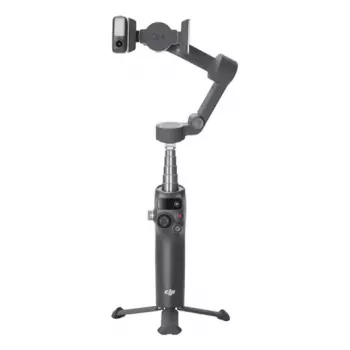 Estabilizador de câmara para smartphone DJI Osmo Mobile 8 — Preto, carga máxima 0,3 kg, bateria de 3350 mAh, 10 horas de autonomia