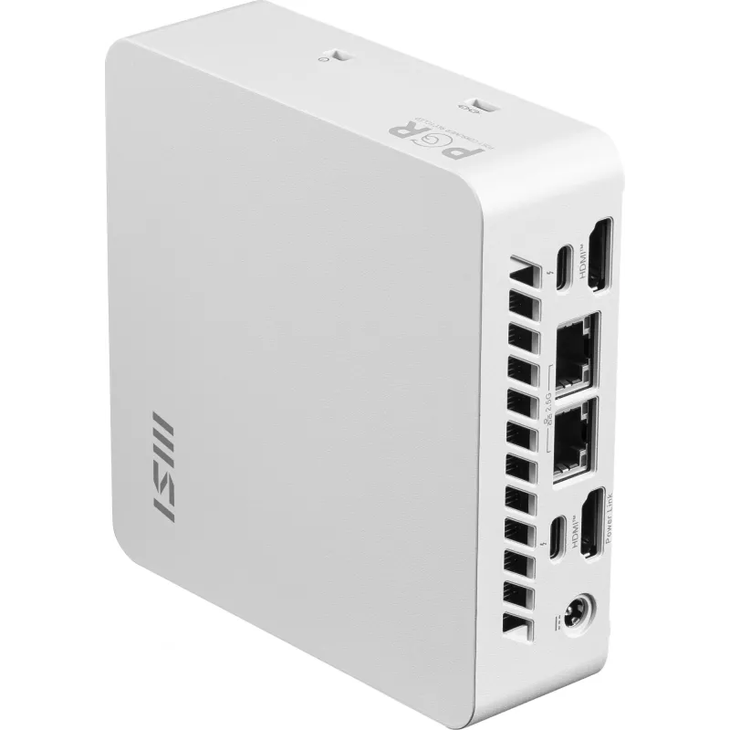 MSI Cubi NUC AI 1UMG-062EU PC/Estação de trabalho Intel Core Ultra 5 125H 16 GB DDR5-SDRAM 512 GB SSD Windows 11 Pro Mini PC Branco