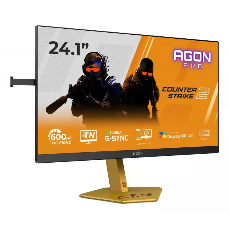 Monitor de computador AOC AGON PRO CS24A 61,2 cm (24,1 polegadas) 1920 x 1080 Pixels Full HD LED Preto