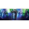 Muse M-1920DJ coluna portátil party box, 300 W, Bluetooth, NFC, CD/MP3, USB, AUX de 3,5 mm, microfone, preto