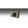 Gira-discos Muse MT-103 GD preto — 33/45/78 rpm, fonte de alimentação AC 100–240 V, compacto 350 × 113 × 255 mm, 2,7–3 kg
