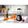 Batedeira de mesa Tefal BL4358 – 800 W, jarro de vidro de 1,25 l, trituração de gelo, preto/aço inoxidável escovado
