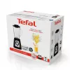 Batedeira de mesa Tefal BL4358 – 800 W, jarro de vidro de 1,25 l, trituração de gelo, preto/aço inoxidável escovado