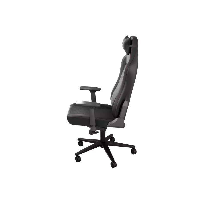 Cadeira acolchoada GENESIS NITRO 890 G2 encosto acolchoado preto altura 127-134 cm