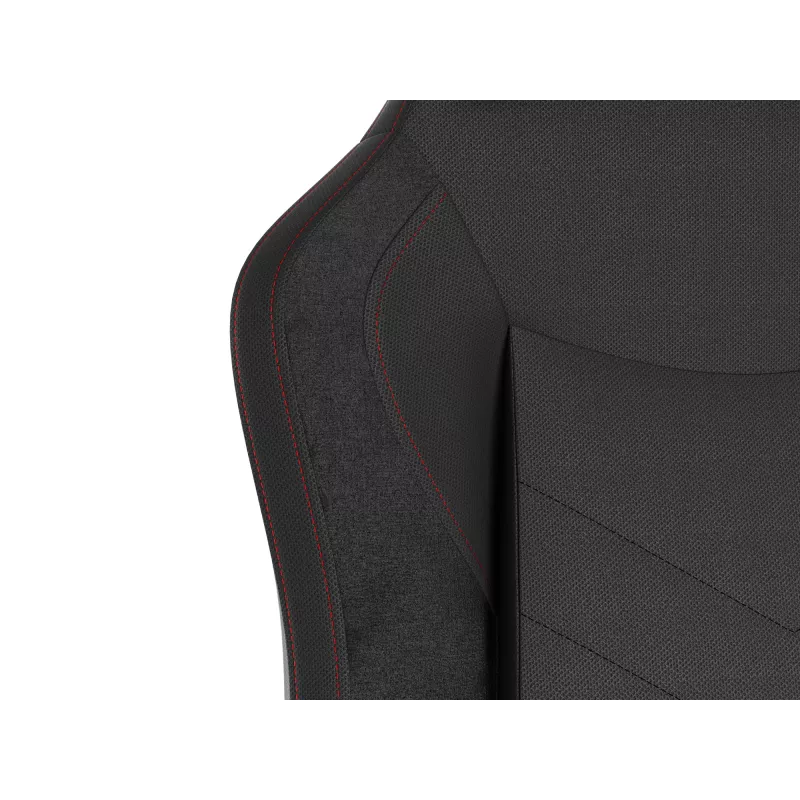 Cadeira acolchoada GENESIS NITRO 890 G2 encosto acolchoado preto altura 127-134 cm