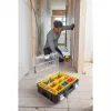 Caixa de ferramentas STANLEY FMST82967-1, metal e policarbonato, 337×440×119 mm, preto/transparente/amarelo