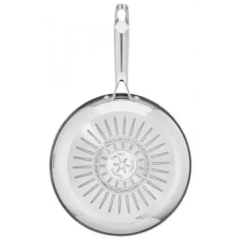Frigideira multiusos Tefal DUETTO+ G7320734 — 30 cm aço inoxidável, sem PFOA, preta