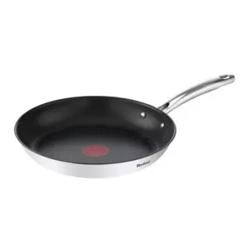 Frigideira multiusos Tefal DUETTO+ G7320734 — 30 cm aço inoxidável, sem PFOA, preta